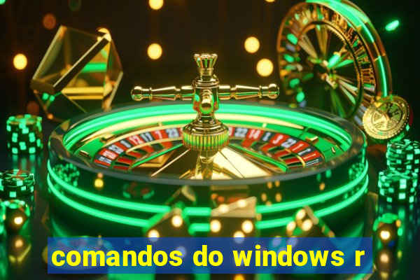 comandos do windows r